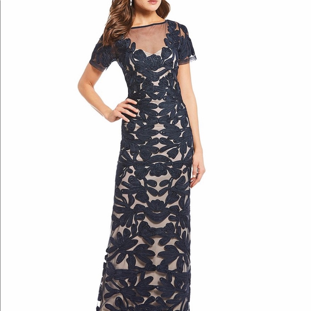 JS Collections soutache Navy/Nude